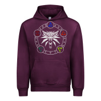 Mauve Wine camiseta witcher Urban Hoodie - artisFamous