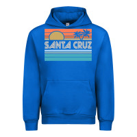 Cobalt santa c.r.u.z cali sunset 70s 80s surfer summer sun Urban Hoodie - artisFamous