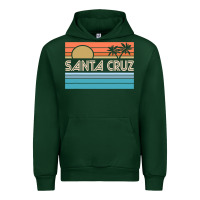 Forest Green santa c.r.u.z cali sunset 70s 80s surfer summer sun Urban Hoodie - artisFamous