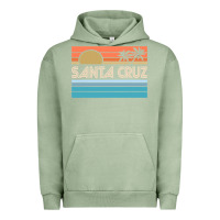 Pigment Oil Green santa c.r.u.z cali sunset 70s 80s surfer summer sun Urban Hoodie - artisFamous