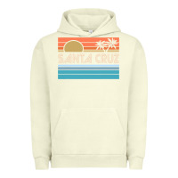 Pigment Pistachio santa c.r.u.z cali sunset 70s 80s surfer summer sun Urban Hoodie - artisFamous