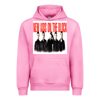 Fuchsia Pink NEWS KIDS ON THE BLOCK Urban Hoodie - artisFamous
