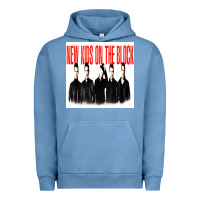 Pigment Pebble Blue NEWS KIDS ON THE BLOCK Urban Hoodie - artisFamous
