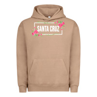Pigment Burro santa c.r.u.z cali  floral hibiscus flower Urban Hoodie - artisFamous