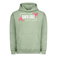 Pigment Oil Green santa c.r.u.z cali  floral hibiscus flower Urban Hoodie - artisFamous