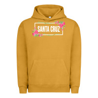 Pigment Peanut Butter santa c.r.u.z cali  floral hibiscus flower Urban Hoodie - artisFamous
