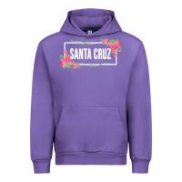 Tulip santa c.r.u.z cali  floral hibiscus flower Urban Hoodie - artisFamous