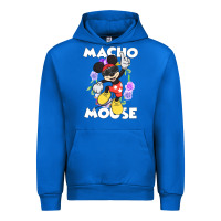 Cobalt macho mouse Urban Hoodie - artisFamous