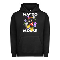 Pigment Black macho mouse Urban Hoodie - artisFamous