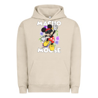 Pigment French Oak macho mouse Urban Hoodie - artisFamous