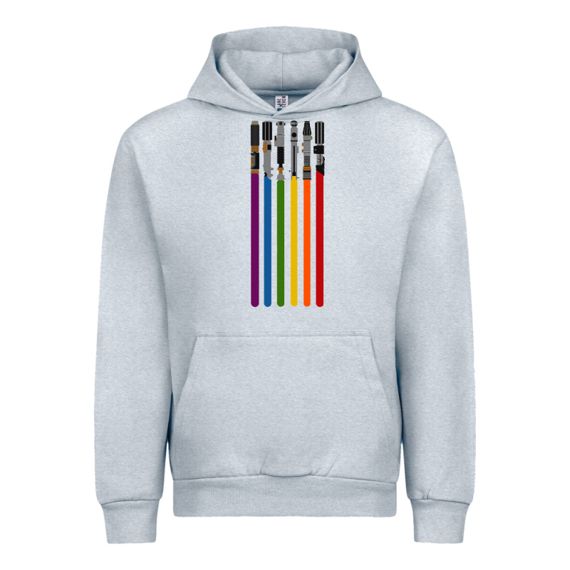 Rainbow Lightsaber Urban Hoodie by artisFamous | Teevron