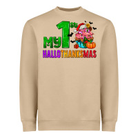 Mushroom my first hallothanksmas Heavyweight Sweatshirt - AdoDesignShop