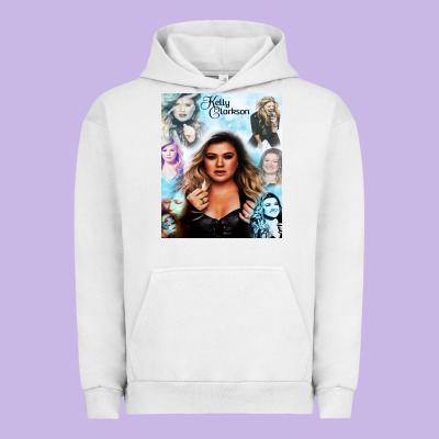 Kelly Clarkson Urban Hoodie Designed By Artisfamous