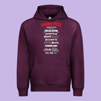 Shark Fest Urban Hoodie Designed By Artisfamous