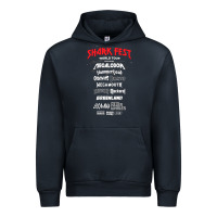 Navy shark fest Urban Hoodie - artisFamous
