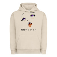 Pigment French Oak ahegao face girl Urban Hoodie - artisFamous