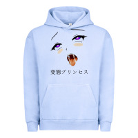 Pigment Grape Ice ahegao face girl Urban Hoodie - artisFamous