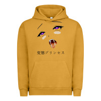 Pigment Peanut Butter ahegao face girl Urban Hoodie - artisFamous