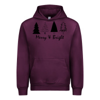Mauve Wine merry and bright Urban Hoodie - artisFamous
