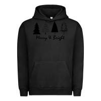 Pigment Black merry and bright Urban Hoodie - artisFamous