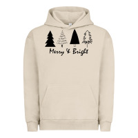 Pigment French Oak merry and bright Urban Hoodie - artisFamous