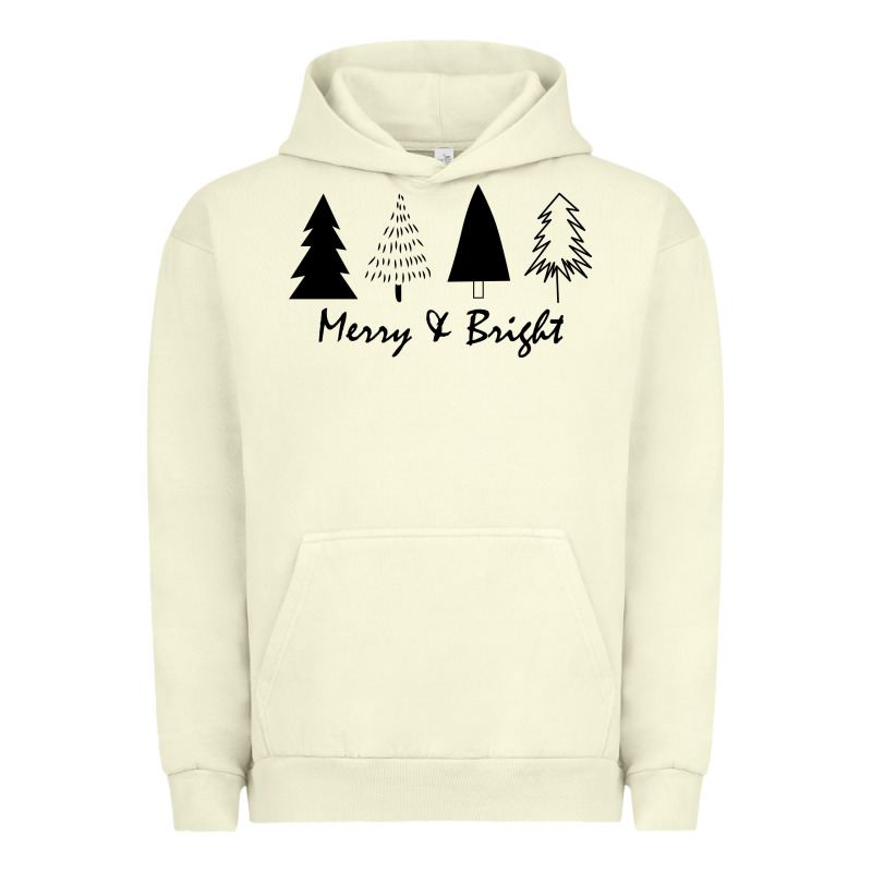 Merry And Bright Urban Hoodie by artisFamous | Teevron