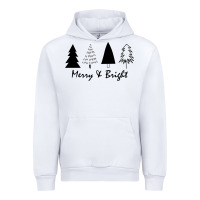 White merry and bright Urban Hoodie - artisFamous
