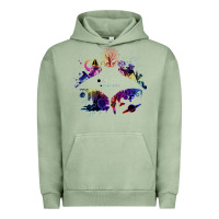 Pigment Oil Green Best Owl City Urban Hoodie - artisFamous