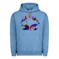 Pigment Pebble Blue Best Owl City Urban Hoodie - artisFamous