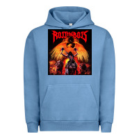 Pigment Pebble Blue Best Ross the Boss Urban Hoodie - artisFamous