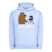 Pigment Grape Ice Bear Grills Grylls Urban Hoodie - artisFamous