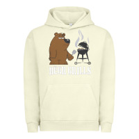 Pigment Pistachio Bear Grills Grylls Urban Hoodie - artisFamous