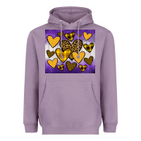 Lavender lakers hearts Heavyweight Hoodie - JahusDesignShop