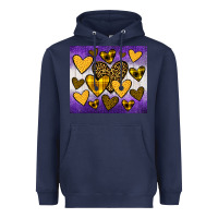 Navy lakers hearts Heavyweight Hoodie - JahusDesignShop