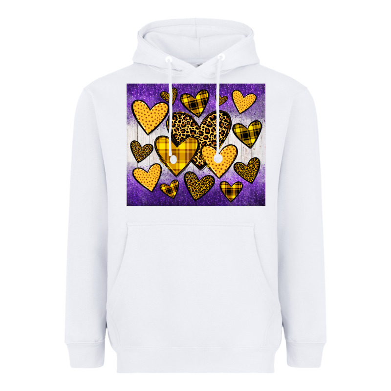 Lakers Hearts Heavyweight Hoodie by JahusDesignShop | Teevron