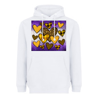 White lakers hearts Heavyweight Hoodie - JahusDesignShop