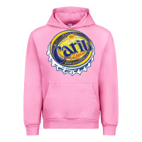 Fuchsia Pink carib beer Urban Hoodie - artisFamous