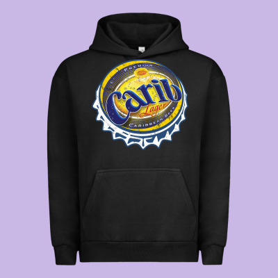 Carib Beer Urban Hoodie Designed By Artisfamous