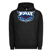 Pigment Black florida atlantic owls Urban Hoodie - artisFamous