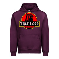 Mauve Wine dr who park time lord Urban Hoodie - artisFamous