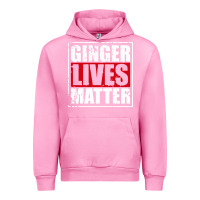 Fuchsia Pink ginger lives matter Urban Hoodie - artisFamous