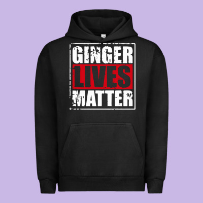 Ginger Lives Matter Urban Hoodie Designed By Artisfamous