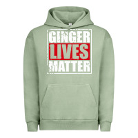Pigment Oil Green ginger lives matter Urban Hoodie - artisFamous