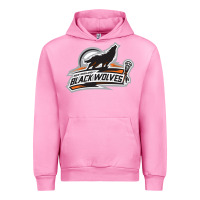 Fuchsia Pink new england black wolves Urban Hoodie - artisFamous