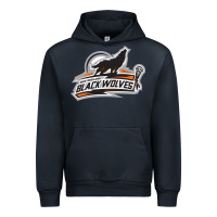 Navy new england black wolves Urban Hoodie - artisFamous