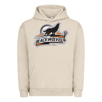Pigment French Oak new england black wolves Urban Hoodie - artisFamous