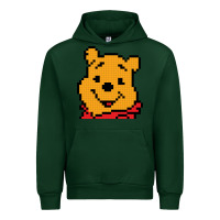Forest Green pooh Urban Hoodie - artisFamous