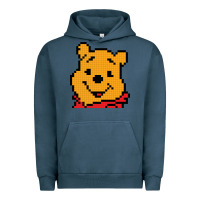 Pigment Midnight Navy pooh Urban Hoodie - artisFamous