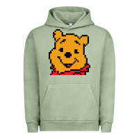 Pigment Oil Green pooh Urban Hoodie - artisFamous