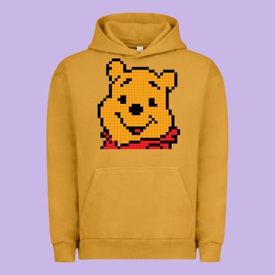 Pooh Urban Hoodie Designed By Artisfamous
